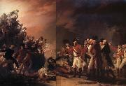 John Trumbull Sotie effectuee par la garnison de Gibraltar oil painting artist